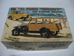 Empty Box Only – Revell 1931 Ford Woody Tudor Sedan Model Kit #H-1275:200