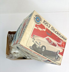 Vintage AMT 1953 Studebaker T396 Modern Classics Model Kit SEALED OPENED BOX