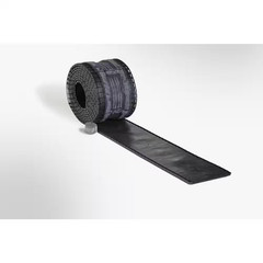 Cobra Ridge Runner 11.5 In. X 30 Ft. Black Filtered Plastic Roll Ridge Vent