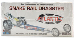 Atlantis Don Prudhomme’s “Snake” Front Engine Rail Dragster 1:24 Model Kit M5694