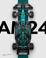 AM24 Formula 1 Racing Car Building Set, 1:8 Scale-~