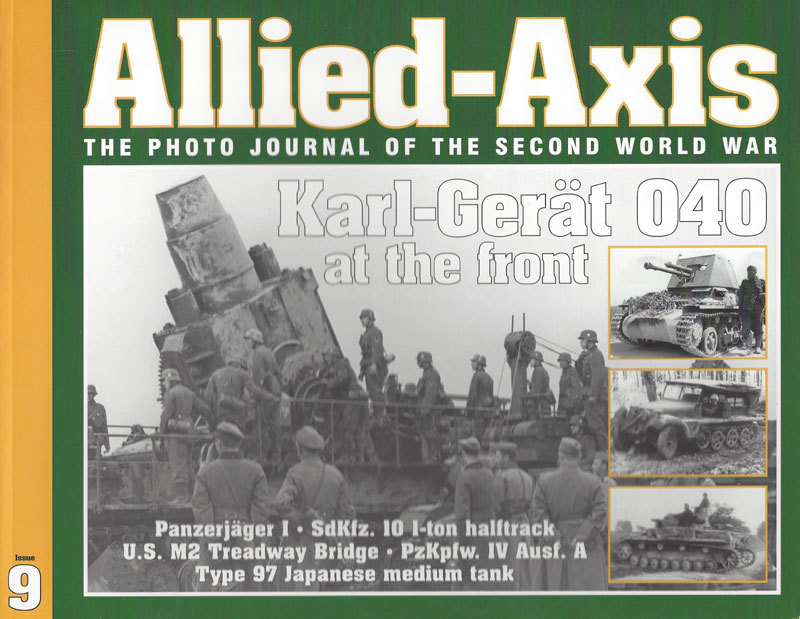 Allied-Axis #9 Karl-Gerat 040 Reference Book