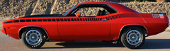 Plymouth Cuda Classic Race Car Custom Built Model 1970 1971 1972