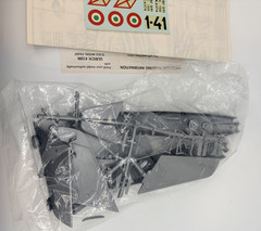 Vintage 1967 Buzco Fiat G.91 Heller Authentic Model Kit 1:50 Scale