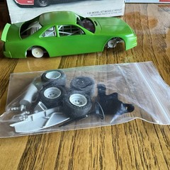 Built Model Car, 1992 Amt Stock Car STARTED, INCOMPLETE, MODIFIED