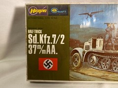 Hasegawa Minicraft Sd.Kfz.7/2 37m/m AA 1:72 #718 Complete Kit Sealed In Box