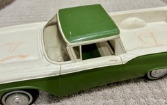 Vintage PMC 1959 Ford Ranchero Pickup Dealer Promo Model. Two-Tone. Interior. 👀
