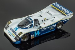 1/24 1987 Lowenbrau Porsche 962 Daytona 24 winner Holbert IMSA resin conversion