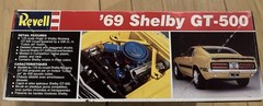 Revell 7161 1969 Mustang Shelby GT-500 BOX ONLY W/ Some parts Item#103-011