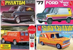 1977 Ford Van CROSSMEMBERS from AMT 1:25 Model Kit 77