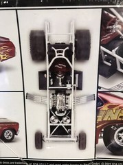 REVELL 14528 ‘70 PLYMOUTH DUSTER FUNNY CAR MODEL KIT-NIB-1:24 SCALE