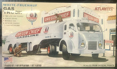 1956 White-Fruehauf Gas Truck Oregon Gas Atlantis 1/48 Scale Plastic Model Kit