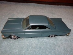 1965 Ford Galaxie 500XL Hardtop Original Dealer Promo Model Car
