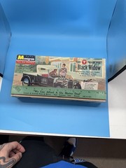 Vintage Monogram Black Widow Ford T Pickup Model Kit BOX ONLY
