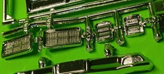 Bumper Grill Mirrors 1978 Dodge Monaco 1/25 MPC Cop Car Taxi Rosco P Coltrane