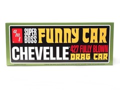 1/25 Scale Model Kit NEW TOOLING ’65 Chevelle Time Machine Funny Car by AMT 1302