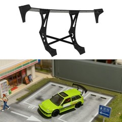 1/64 Metal Car Tail Wing Lightweight Upgrade Model Car Repair Accessories