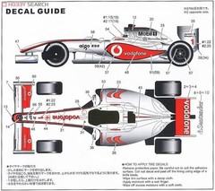 STUDIO27 Multimedia kit 1/20 McLaren MP4/24 GP of AUSTRALIA 2009 FK-20240 16016