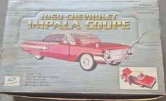 Antique die cast cars