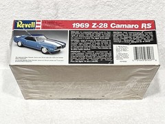💥💥REVELL 1969 Z-28 CAMARO RS FACTORY SEALED MOLDED IN BLUE 1/25 SCALE💥💥 READ