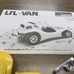 MONOGRAM TOM DANIEL LI’L VAN CUSTOM ROD MODEL KIT *BODY-ROOF-DECALS-PARTS*