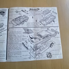 Original AMT 1962 Imperial Hardtop 3 in 1 Model Kit Instructions only no kit