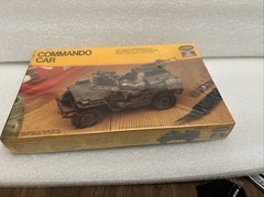 Sealed Testors Commando Car 1/35 Scale 1980 Model Kit 853 WILLYS JEEP