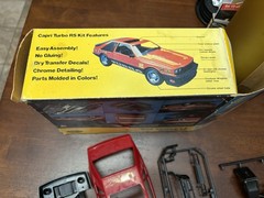 Testors RARE 1980 Mercury Capri Turbo RS Fox Body Model Kit NEW BUT INCOMPLETE