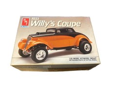 AMT 1933 WILLYS 427 CHEVY COUPE BUILD A GASSER MODEL NEW