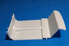 64 DODGE 330 COLOR ME GONE – INTERIOR TUB, DOOR PANELS – MODEL CAR KIT PARTS LOT