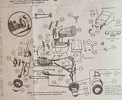 25 FORD MODEL T ROADSTER – SHORT TRUCK BED – AMT 1167 – MODEL CAR KIT PARTS LOT