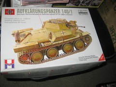 Mint in box Aufklarungspanzer 140/1 German Recon Vehicle in 1/35 scale