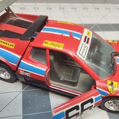 BURAGO FERRARI BB Daytona 512 METAL MODEL KIT 1/24 SCALE 1983