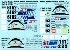 VM Decals 1/24 Sauber C9 Nur 89’99’ Suzuka Lm decal for Tamiya Hasegawa 11137