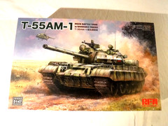 1/35 RFM Rye Field Model T 55 AM – 1 MBT Workable Tracks PE & 3D Parts # 5147