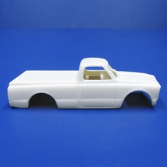 JFSL65 H:O scale 1968 Chevy pickup Jimmy Flintstone resin slot car body