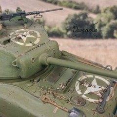 Diorama 1/35 WWII Machine Gun Ammo Shells Model Tank Military Scene Props Model