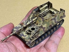 1/72 scale – Nashorn Sd.Kfz.164 full interior model [Full Kit] , 3D printed