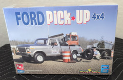 AMT #21700P MODEL KING FORD PICK UP 4X4, 1/25, Rare Kit Complete!! NIB