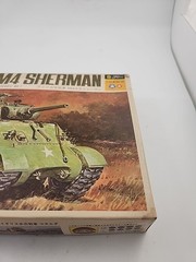 Vintage Fujimi Bachmann 1/76 M4 Sherman U.S. Army Medium Read Description