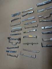 Bumpers 50’s 60’s Various Grills Custom 1/25 Scale Model Various Chrome PARTS