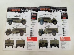 Thunder TM35311 1/35 LRDG F30 Patrol Truck w/Offset Bed ,Soldier Machine Gun