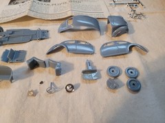 Rare! 1962 Volkswagen Deluxe Sedan Revell Model Kit#H-952 Germany 1:43