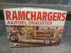 RAMCHARGERS AA FUEL DRAGSTER MPC MODEL KIT NHRA TOP FUEL 1/25 SCALE 30108 NEW
