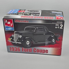 AMT 1/25 1936 Ford Coupe Parts Kitbash Chrome Piece #120