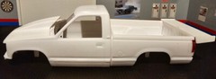 Resin Outlaw Hood & Rear Spoiler Combo for ’92, ’96 & 454 SS Chevy P/U AMT 1/25.