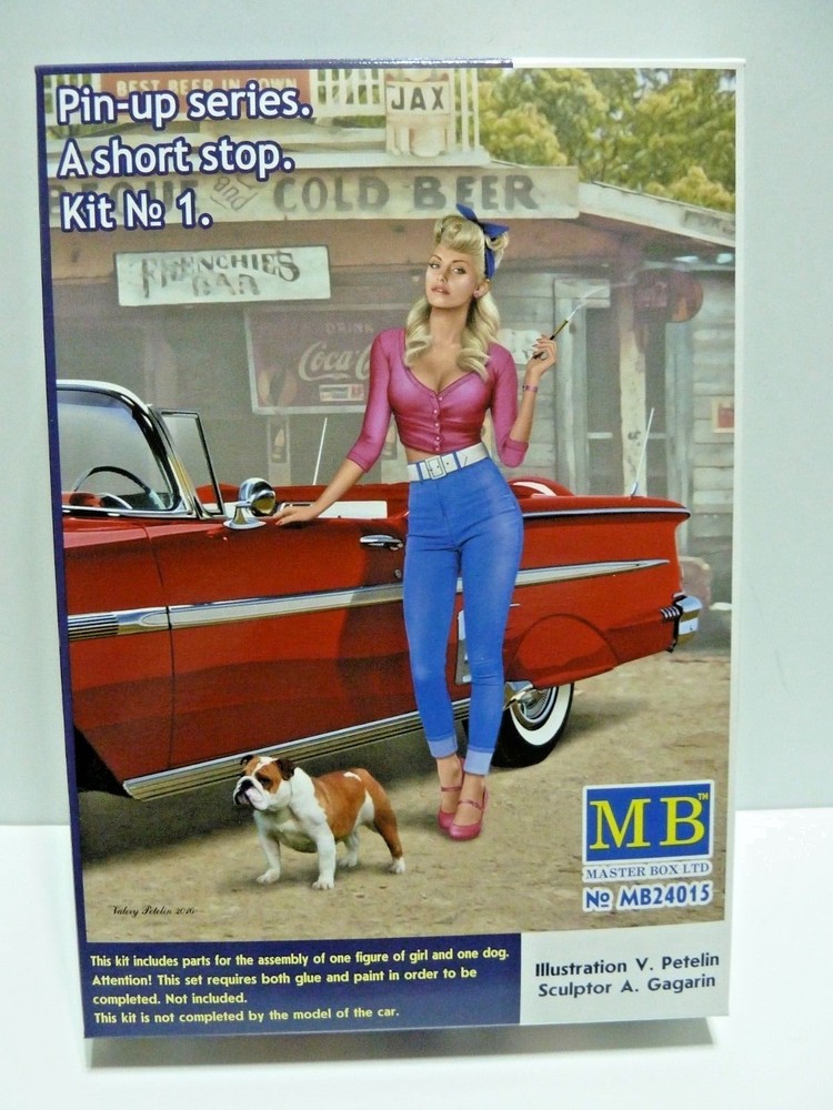 Master Box #MB24015 A short Stop Kit #1 1/24th Unpainted & unassembled!
