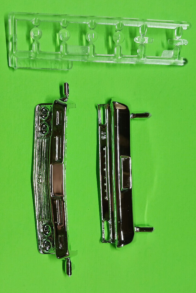 1966 Malibu SS 1/24 Revell Chrome Bumper Front Rear Tail Light Lamps Model Car