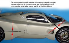 POCHER 1/8 PAGANI UTOPIA ASSEMBLY AND SUPERDETAILING INSTRUCTIONS