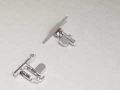 48 Ford Coupe TRUNK HANDLE , TRIM / EMBLEM from Revell 1:25 Model Kit 48